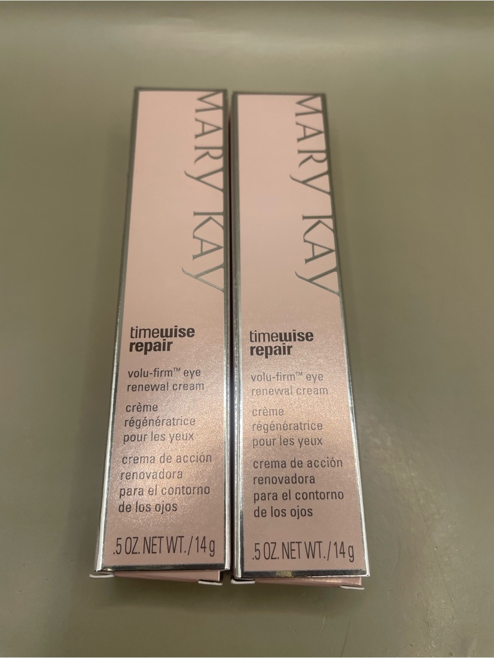 Mary Kay TimeWise Repair 0.5oz Volu-Firm Eye Renewal Cream Lot Of 2